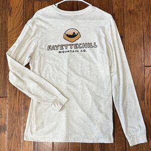 Fayettechill Mountain Co. Long Sleeve Tee - Light Heather